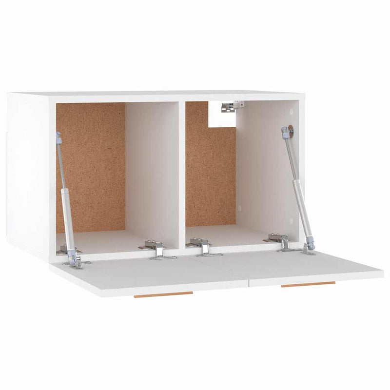 Dulap de perete, alb, 60x36,5x35 cm, lemn prelucrat
