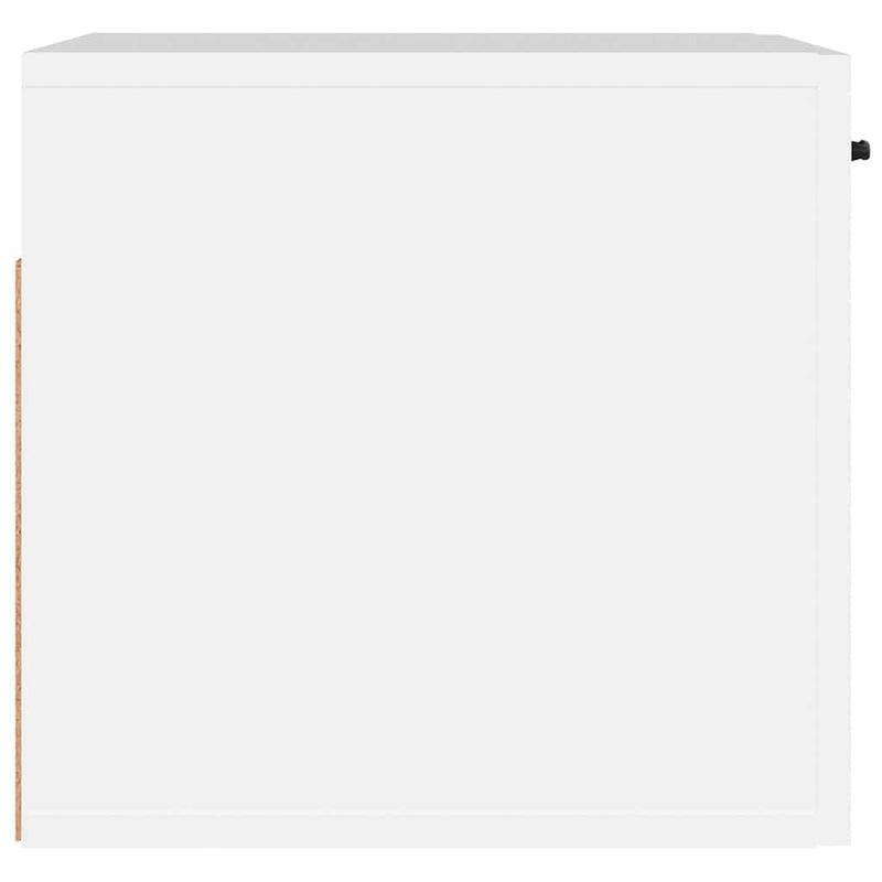 Dulap de perete, alb, 80x36,5x35 cm, lemn compozit