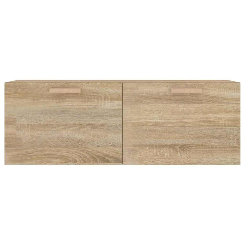Dulap de perete, stejar sonoma, 100x36,5x35 cm, lemn prelucrat