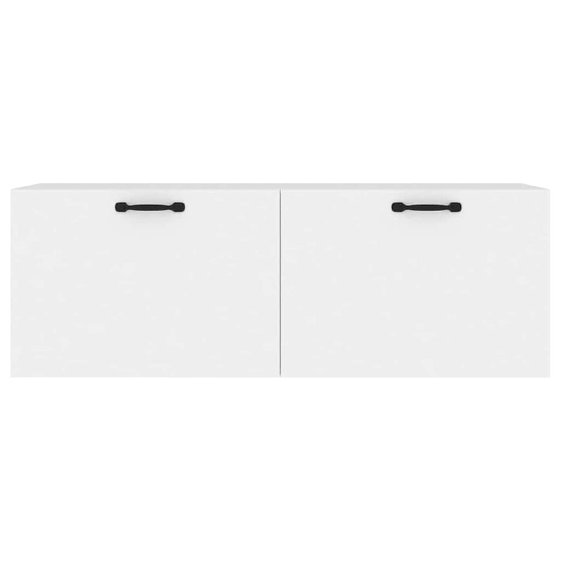 Dulap de perete, alb, 100x36,5x35 cm, lemn prelucrat