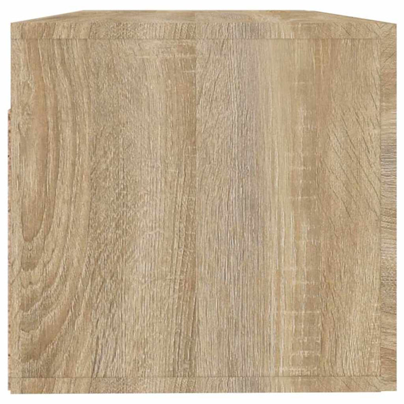 Dulap de perete, stejar sonoma, 100x36,5x35 cm, lemn prelucrat