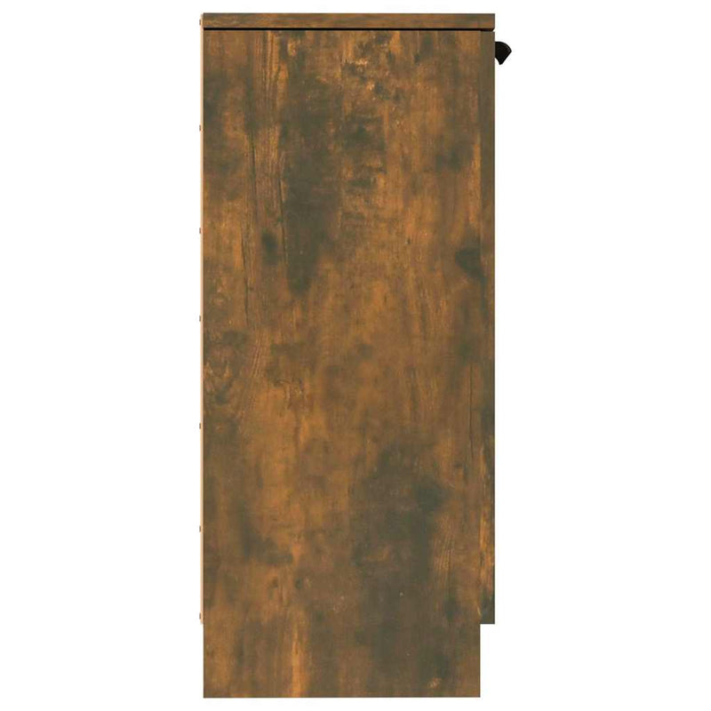 Dulap, stejar fumuriu, 30x30x70 cm, lemn prelucrat