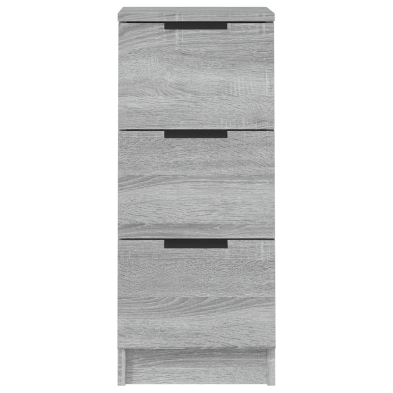 Dulapuri, 2 buc., gri sonoma, 30x30x70 cm, lemn prelucrat