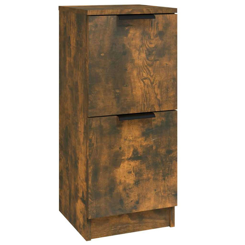 Dulap, stejar fumuriu, 30x30x70 cm, lemn prelucrat