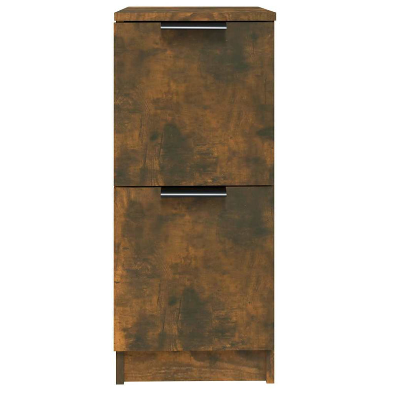 Dulap, stejar fumuriu, 30x30x70 cm, lemn prelucrat