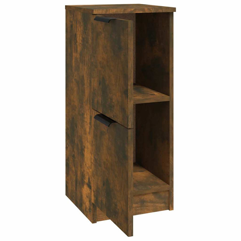 Dulap, stejar fumuriu, 30x30x70 cm, lemn prelucrat