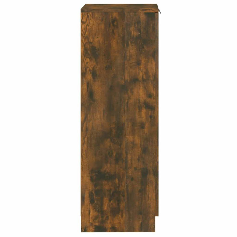 Pantofar, stejar fumuriu, 30x35x100 cm, lemn compozit