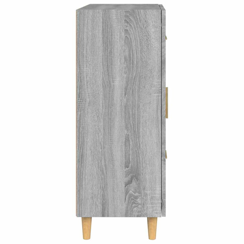 Dulap, gri sonoma, 69,5x34x90 cm, lemn compozit