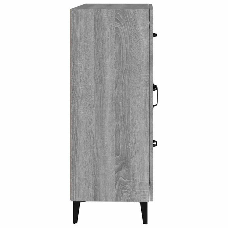 Dulap, gri sonoma, 69,5x34x90 cm, lemn compozit