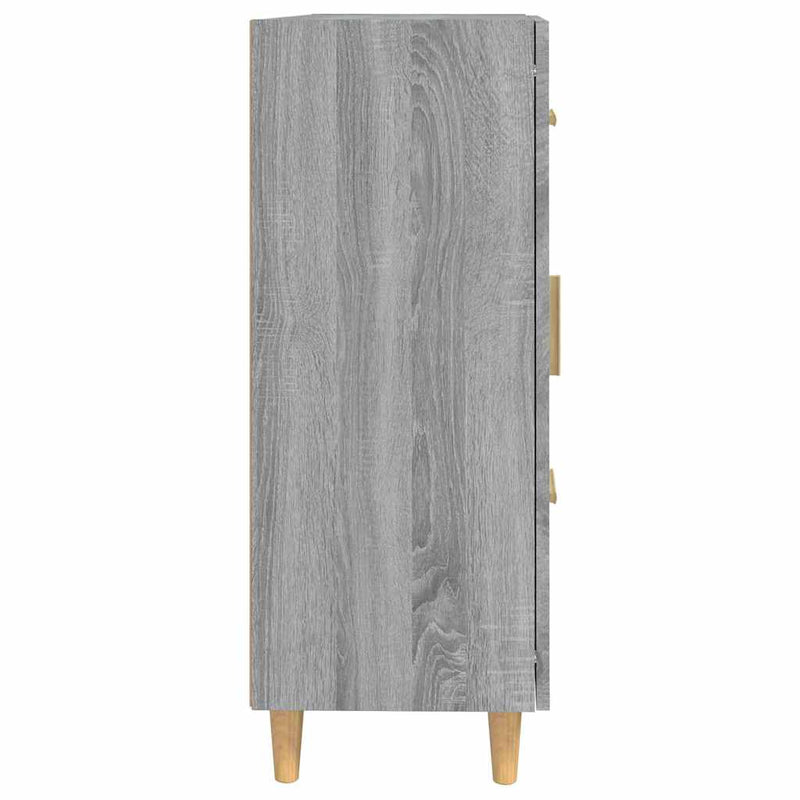 Dulap, gri sonoma, 69,5x34x90 cm, lemn compozit