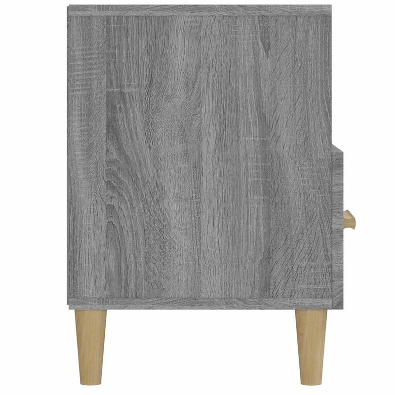 Comodă TV, gri sonoma, 102x36x50 cm, lemn compozit