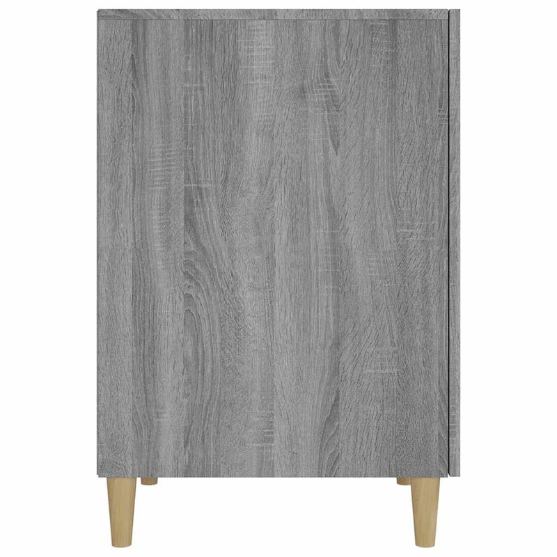 Birou, gri sonoma, 140x50x75 cm, lemn compozit