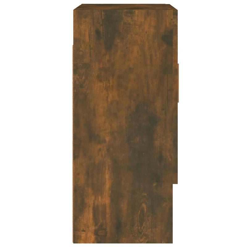 Dulap de perete, stejar fumuriu, 60x31x70 cm, lemn compozit
