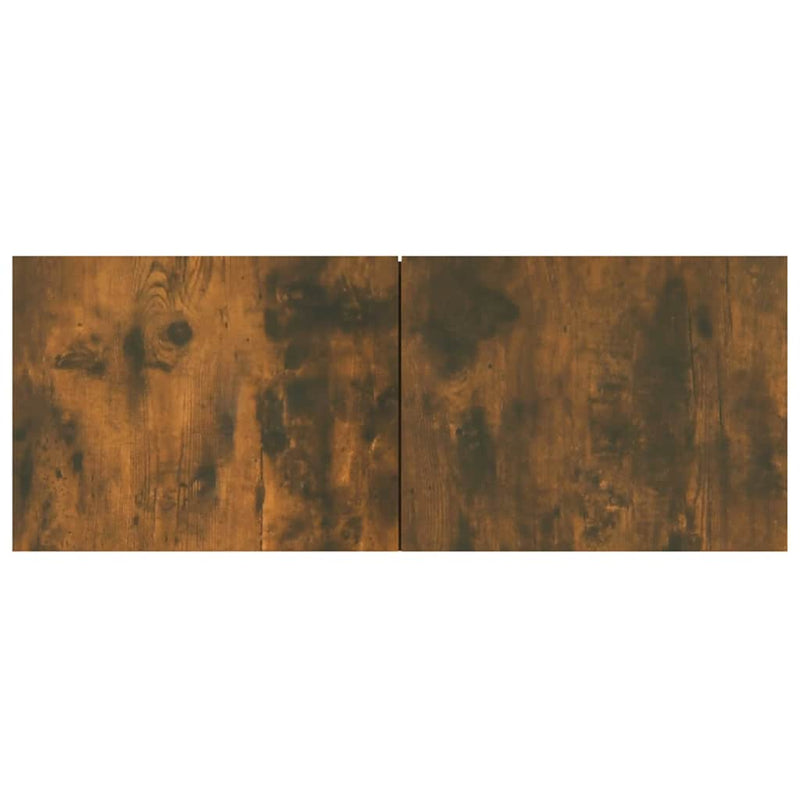 Comode TV, 2 buc., stejar afumat, 80x30x30 cm lemn prelucrat
