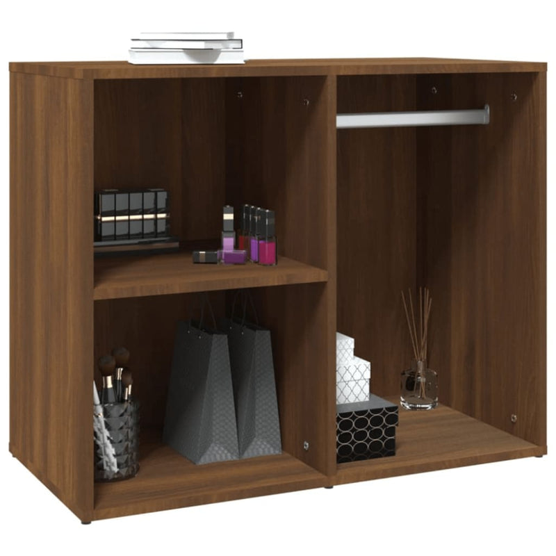 Dulap de dressing, stejar maro, 80x40x65 cm, lemn compozit