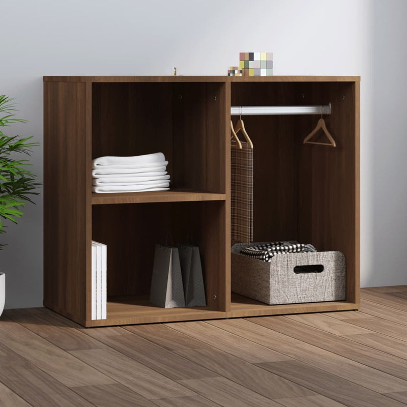 Dulap de dressing, stejar maro, 80x40x65 cm, lemn compozit