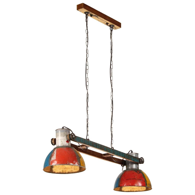 Lustră suspendată industrială 25 W, multicolor, 111 cm E27