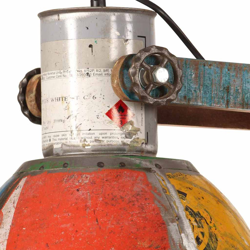 Lustră suspendată industrială 25 W, multicolor, 111 cm E27