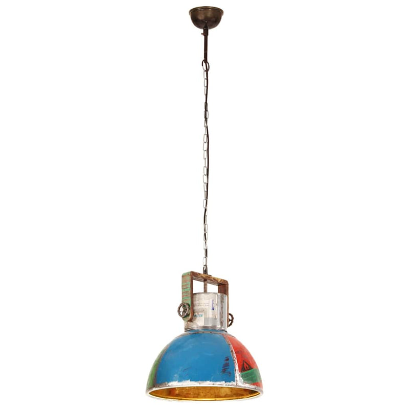 Lustră suspendată industrială 25 W multicolor 40 cm E27 rotund