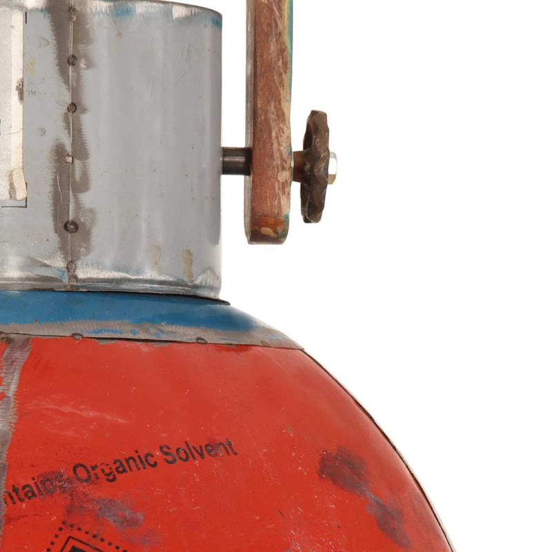 Lustră suspendată industrială 25 W multicolor 40 cm E27 rotund