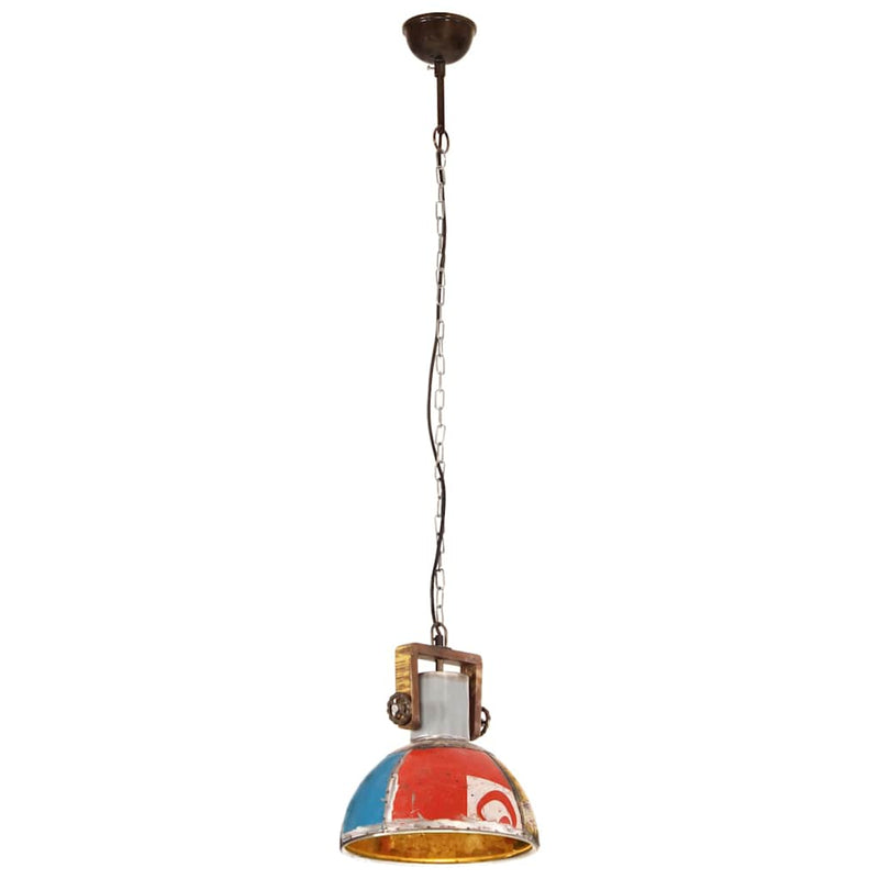 Lustră suspendată industrială 25 W multicolor 30 cm E27 rotund