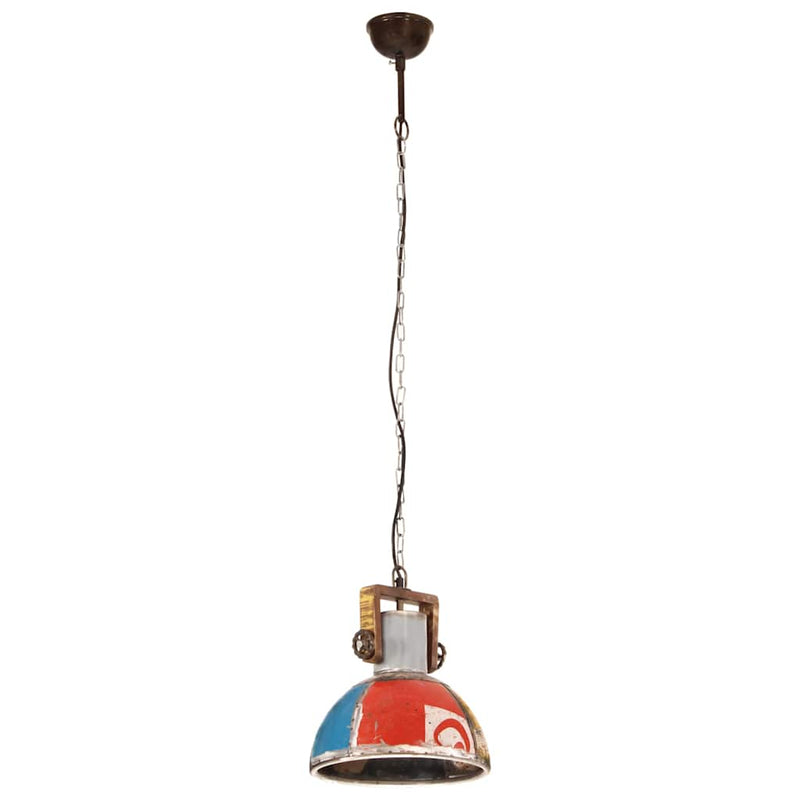 Lustră suspendată industrială 25 W multicolor 30 cm E27 rotund