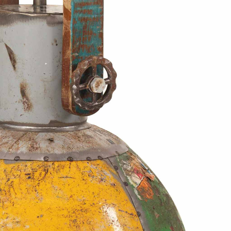 Lustră suspendată industrială 25 W multicolor 30 cm E27 rotund