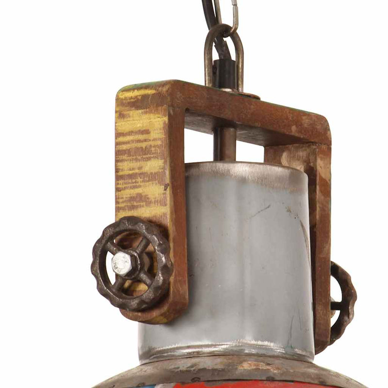 Lustră suspendată industrială 25 W multicolor 30 cm E27 rotund