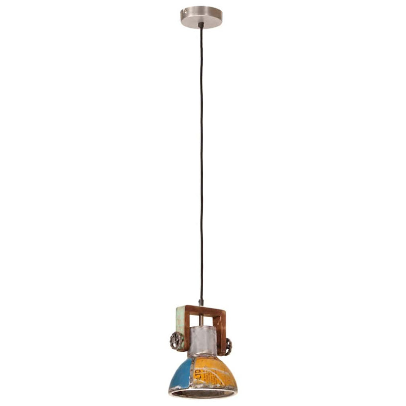 Lustră suspendată industrială 25 W multicolor 19 cm E27 rotund