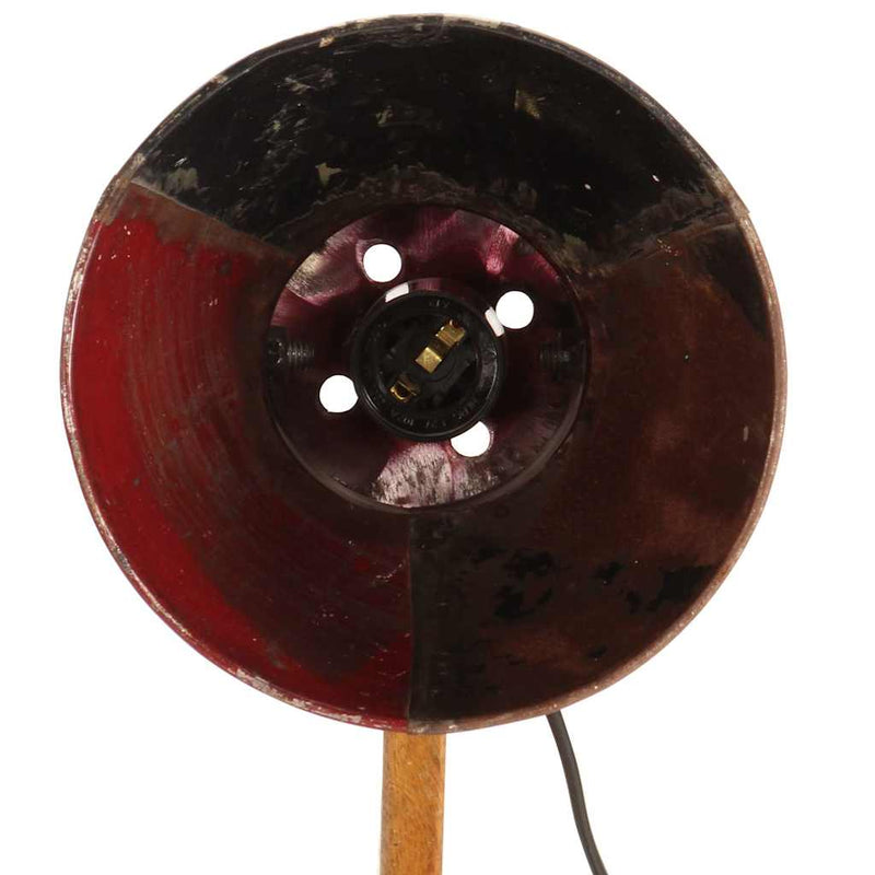 Lampă de birou industrială multicolor 23x18x95 cm E27 rotund