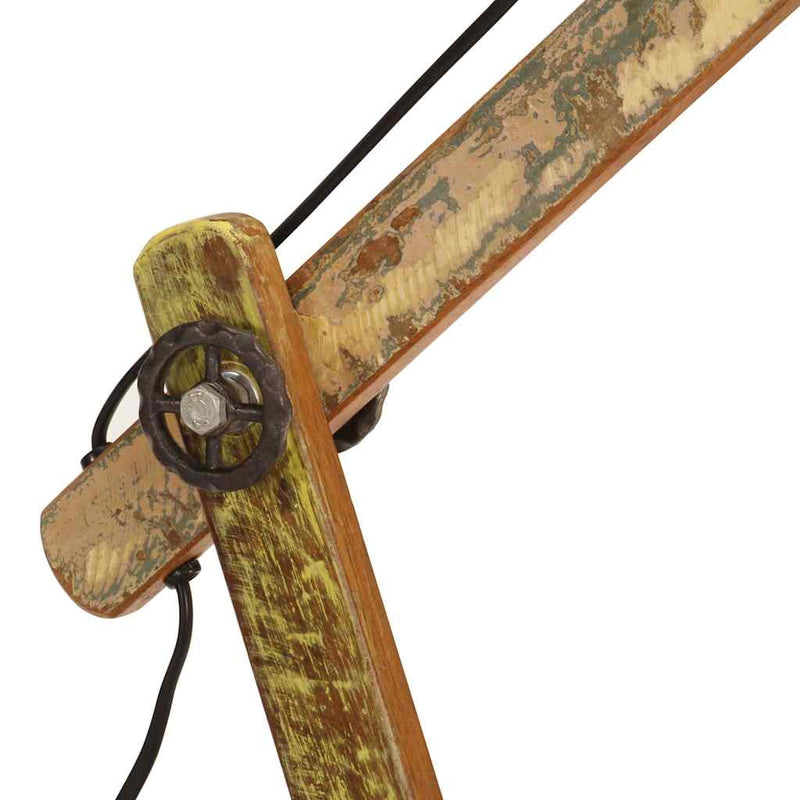 Lampă de birou industrială multicolor 23x18x95 cm E27 rotund