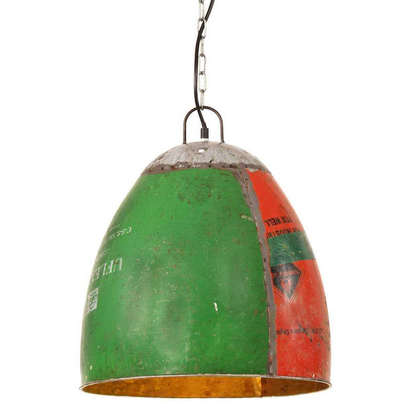 Lustră suspendată industrială 25 W multicolor 42 cm E27 rotund