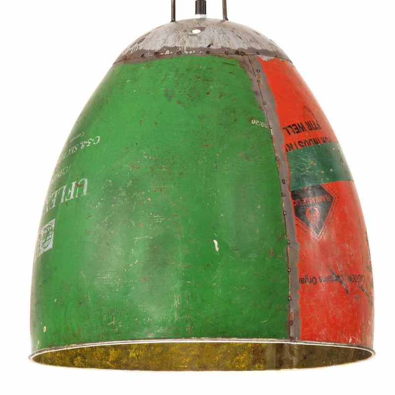 Lustră suspendată industrială 25 W multicolor 42 cm E27 rotund