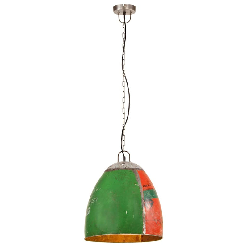 Lustră suspendată industrială 25 W multicolor 42 cm E27 rotund