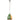 Lustră suspendată industrială 25 W multicolor 32 cm E27 rotund