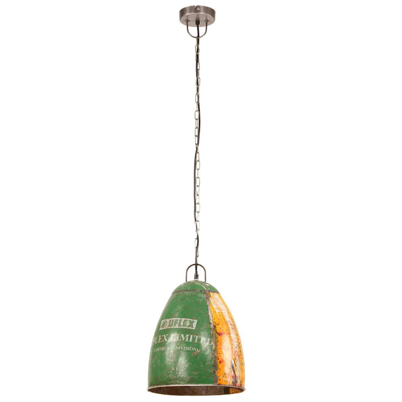 Lustră suspendată industrială 25 W multicolor 32 cm E27 rotund
