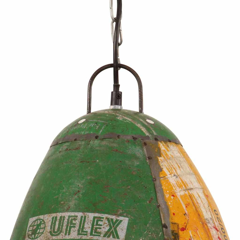Lustră suspendată industrială 25 W multicolor 32 cm E27 rotund