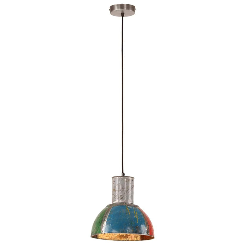 Lustră suspendată industrială 25W multicolor 28,5 cm E27 rotund