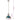 Lustră suspendată industrială 25W multicolor 28,5 cm E27 rotund
