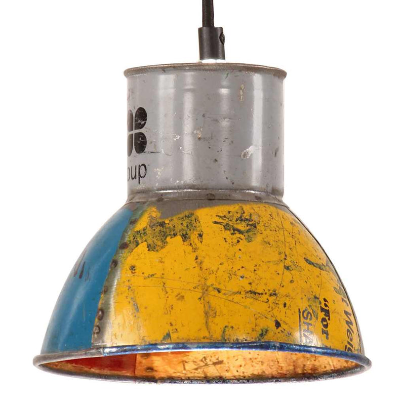 Lustră suspendată industrială 25 W multicolor 17 cm E27 rotund