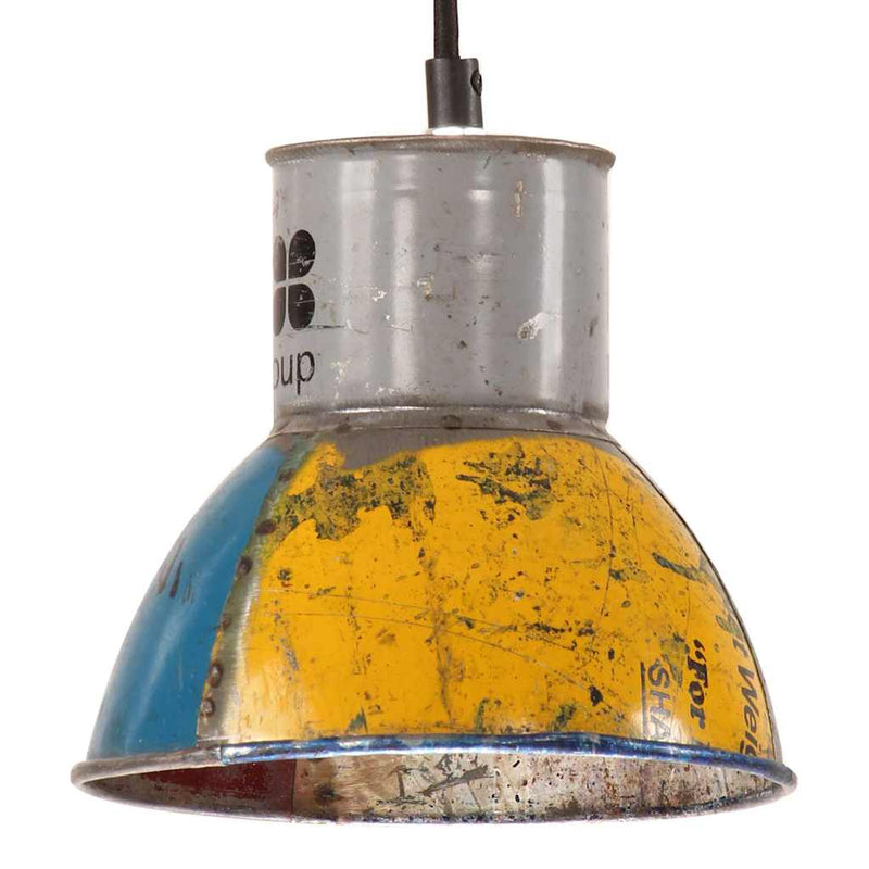 Lustră suspendată industrială 25 W multicolor 17 cm E27 rotund
