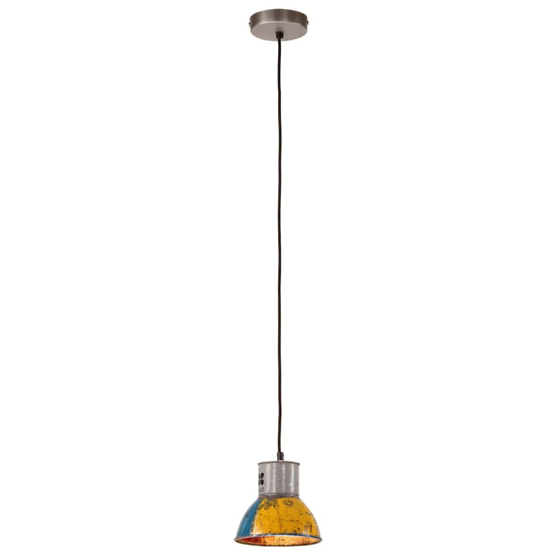 Lustră suspendată industrială 25 W multicolor 17 cm E27 rotund