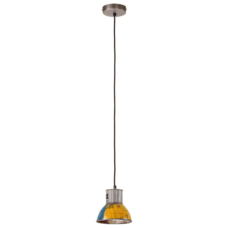 Lustră suspendată industrială 25 W multicolor 17 cm E27 rotund