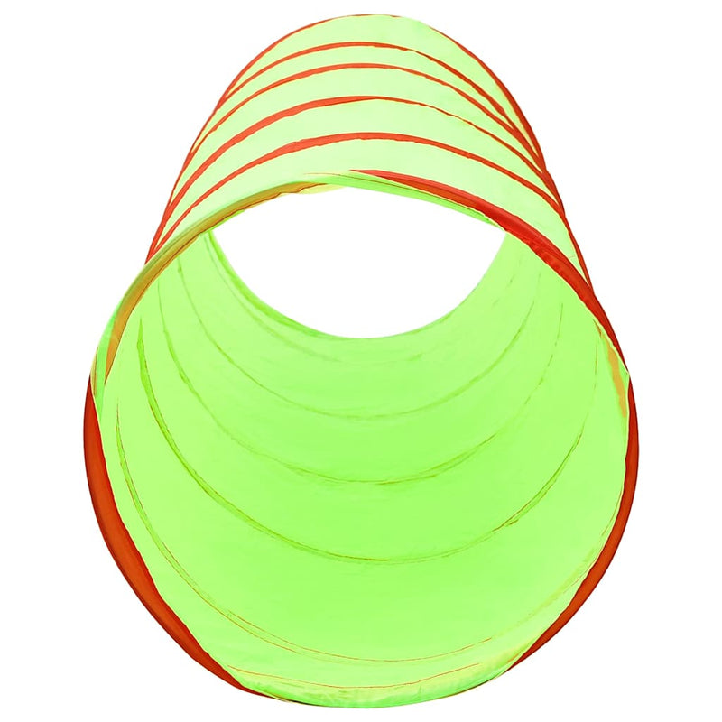 Tunel de joacă pentru copii, verde, 175 cm, poliester