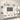Set dulap TV, 8 piese, alb, lemn prelucrat
