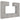 Set dulap TV, 6 piese, gri beton, lemn prelucrat