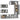 Set dulapuri TV, 6 piese, gri sonoma, lemn prelucrat