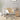 Scaun de birou pivotant, crem, material textil