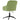 Scaun de birou pivotant, verde deschis, catifea