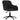 Scaun de birou pivotant, negru, catifea